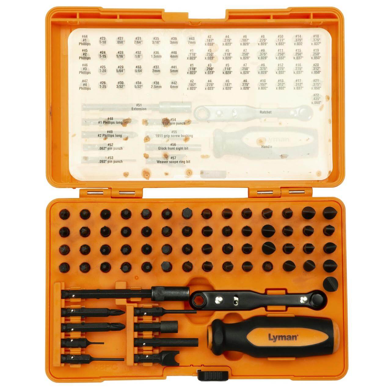 Lyman 68 Piece Tool Kit Screwdriver Set 7991361 