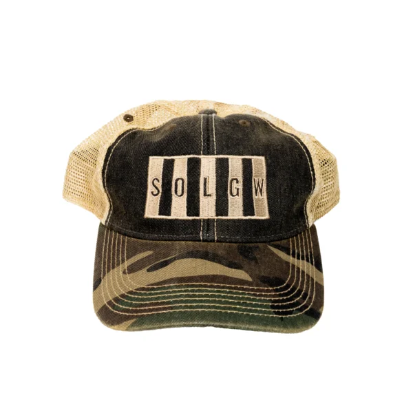 Woodland Stripes Hat, Relaxed Fit, Unstructured