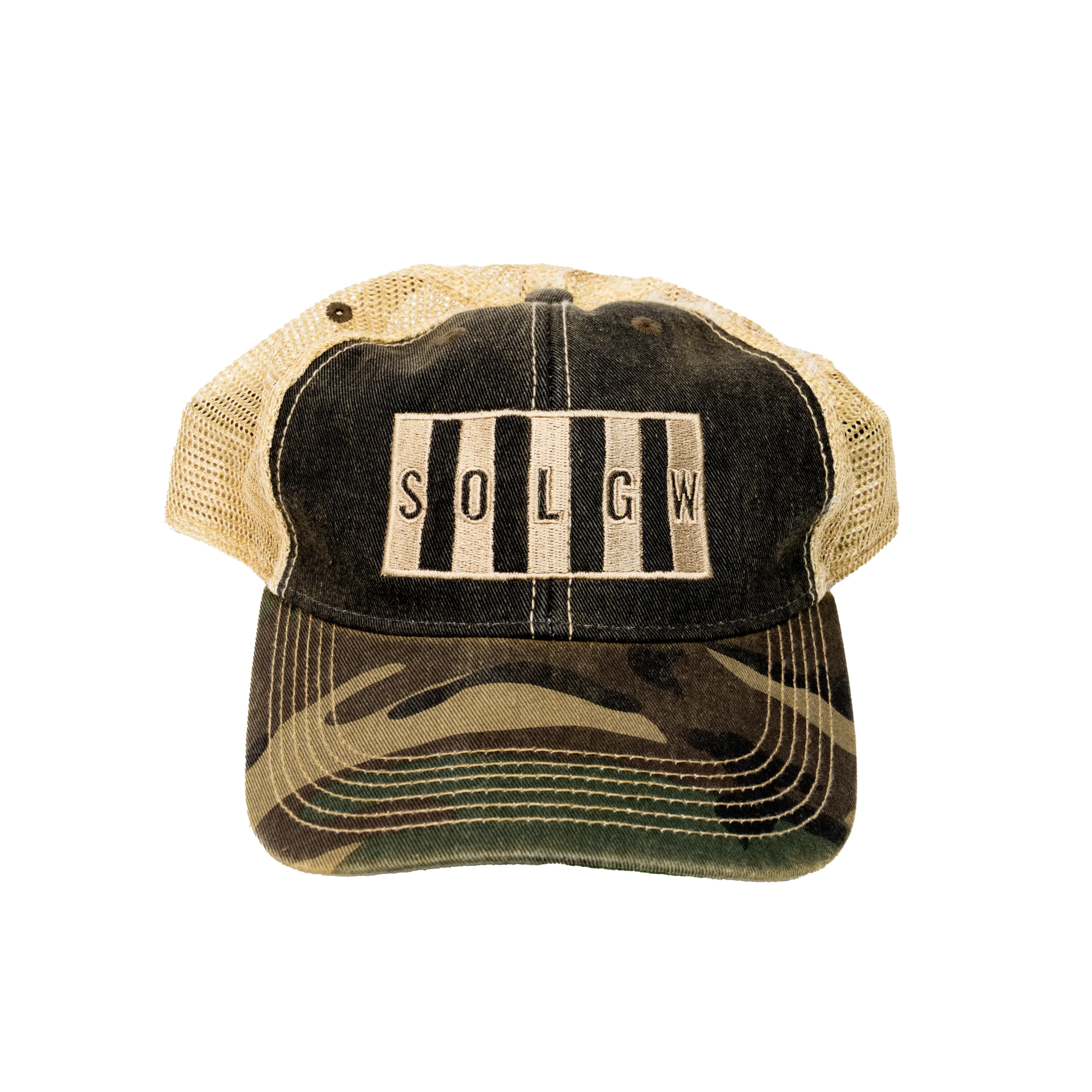 Woodland Stripes Hat, Relaxed Fit, Unstructured