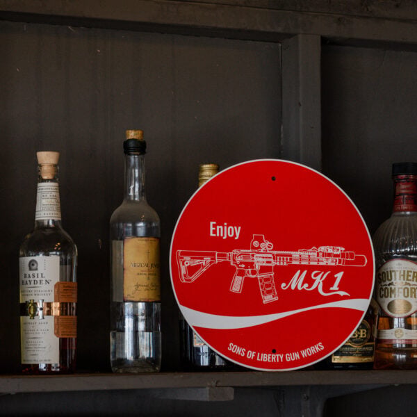 Alternative view of Enjoy MK1 Sign