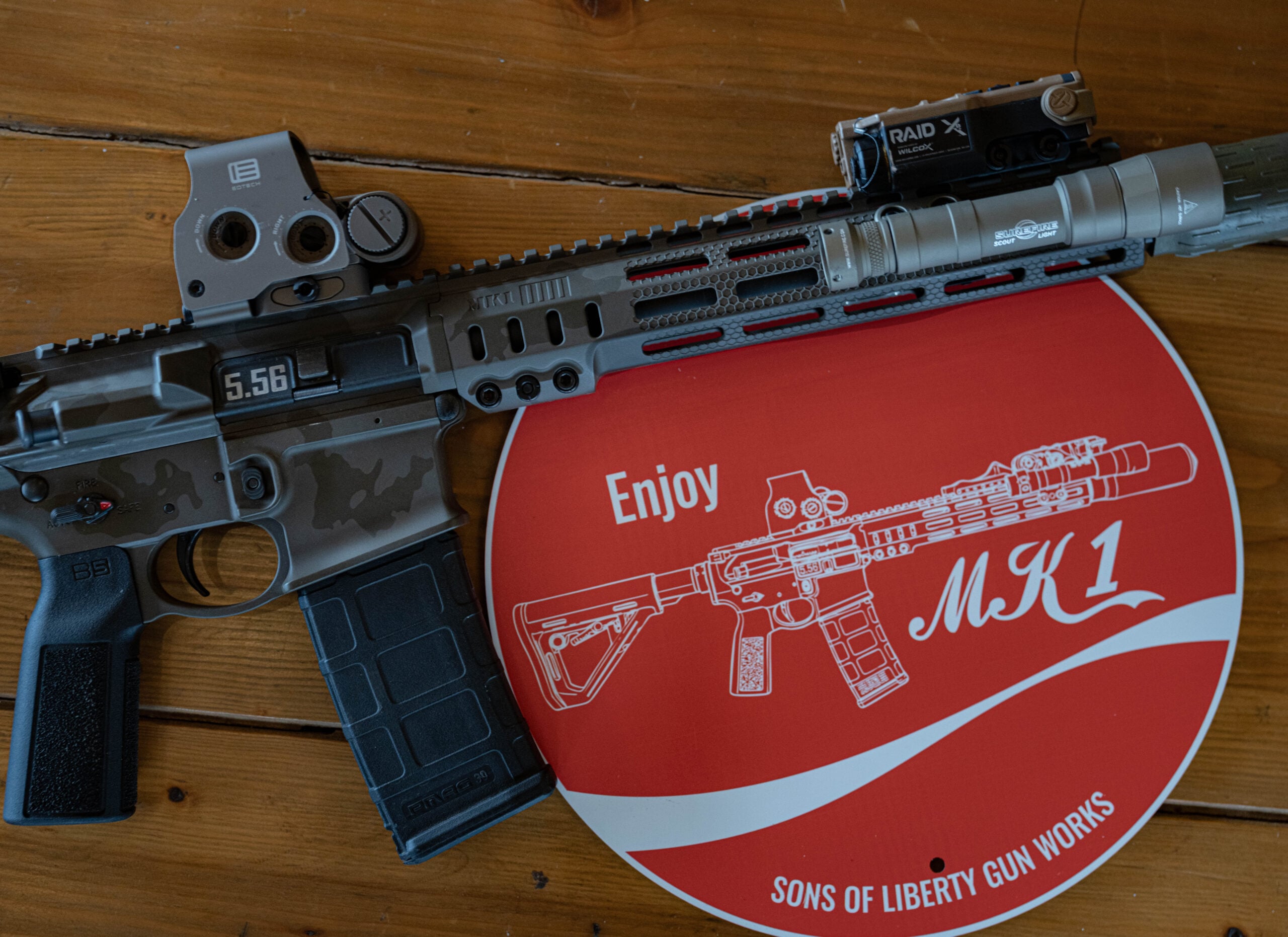 Enjoy MK1 Sign - Image 5